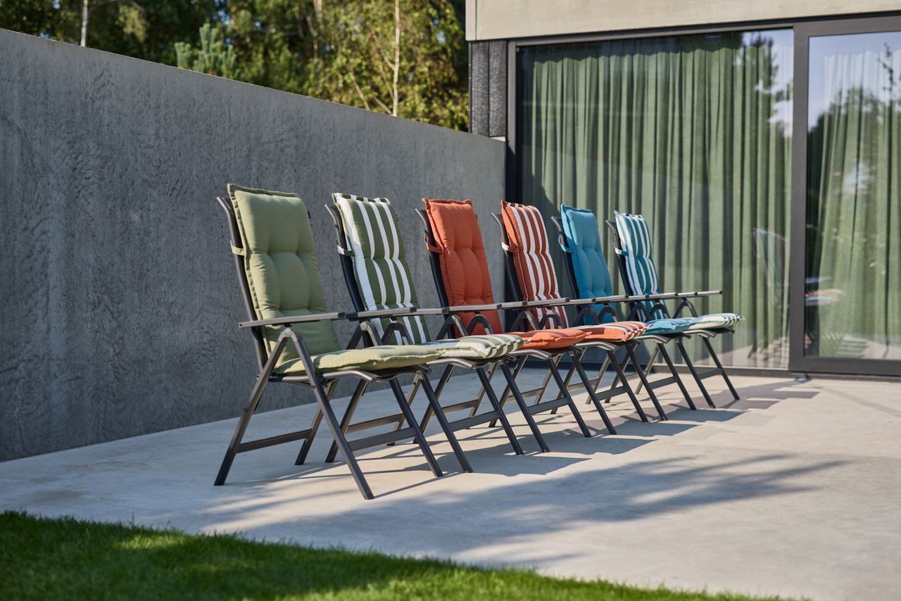 Hartman Cuba Green 123x50x8cm Hoge Rug