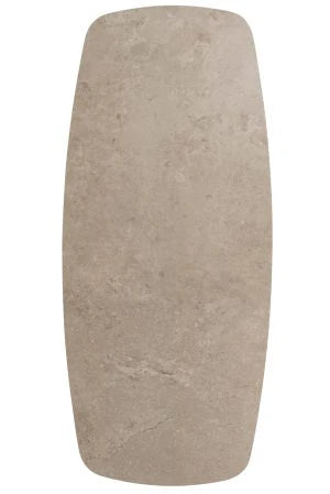 4 Seasons Outdoor Diningset Fabrice latte-Prado barrel 240x105cm 7-delig