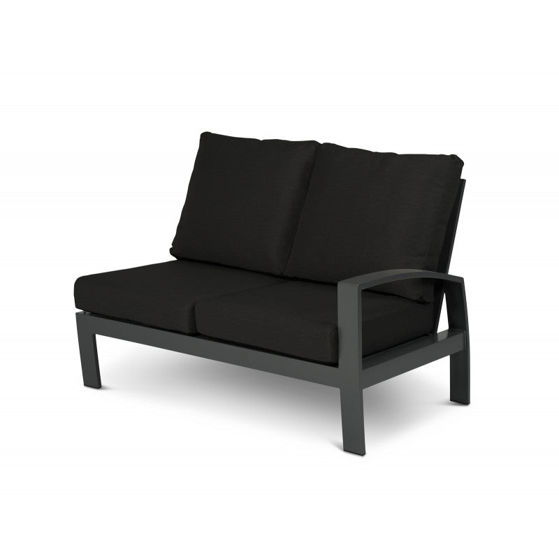 Tierra Outdoor Loungehoek Valencia black 4-delig