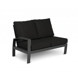 Tierra Outdoor Loungehoek Valencia black 5-delig