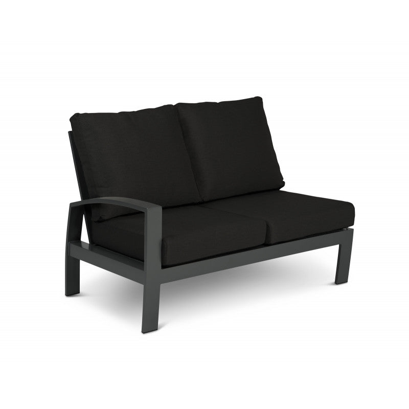 Tierra Outdoor Loungehoek Valencia black 4-delig