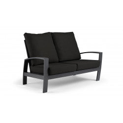 Tierra Outdoor Loungehoek Valencia black 4-delig