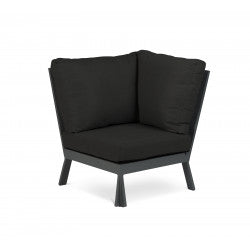 Tierra Outdoor Loungehoek Valencia black 4-delig